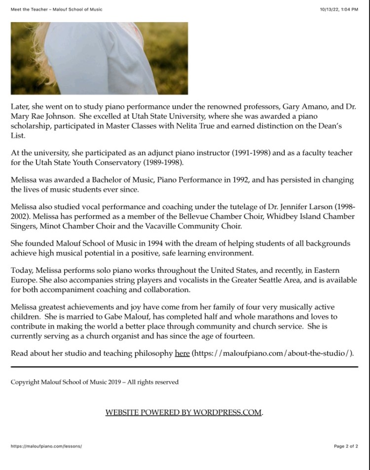 A clickable document