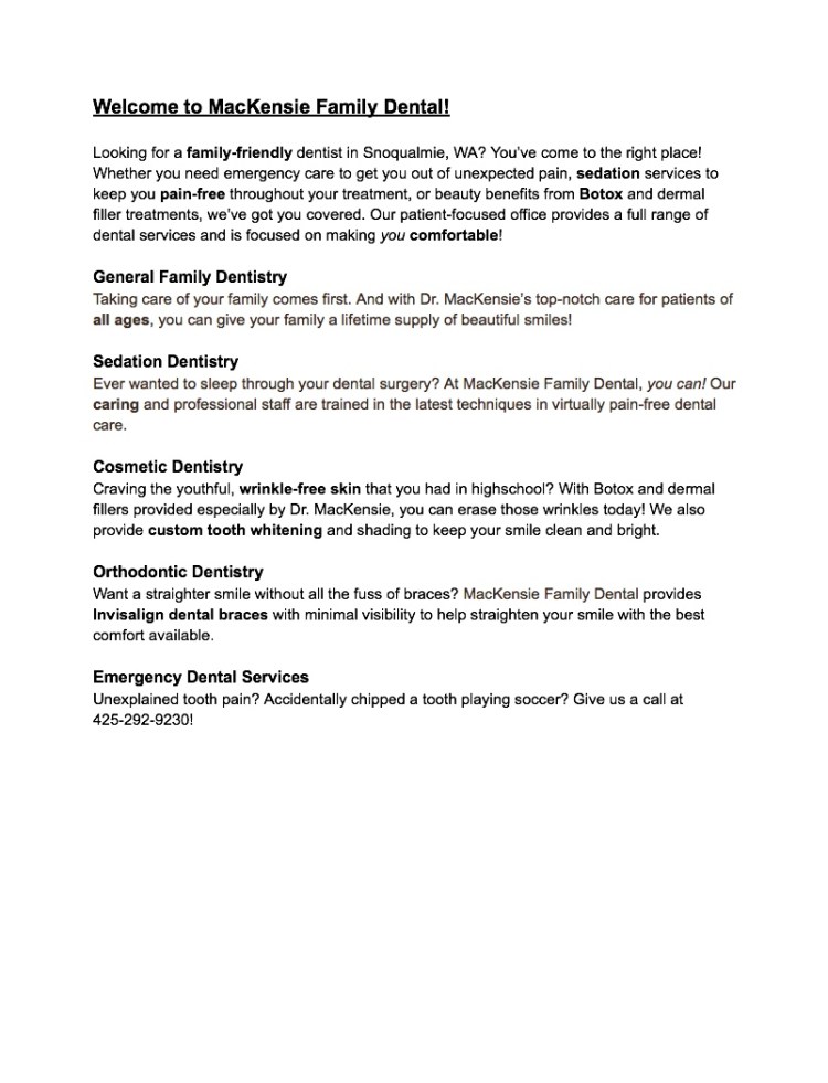 A clickable document