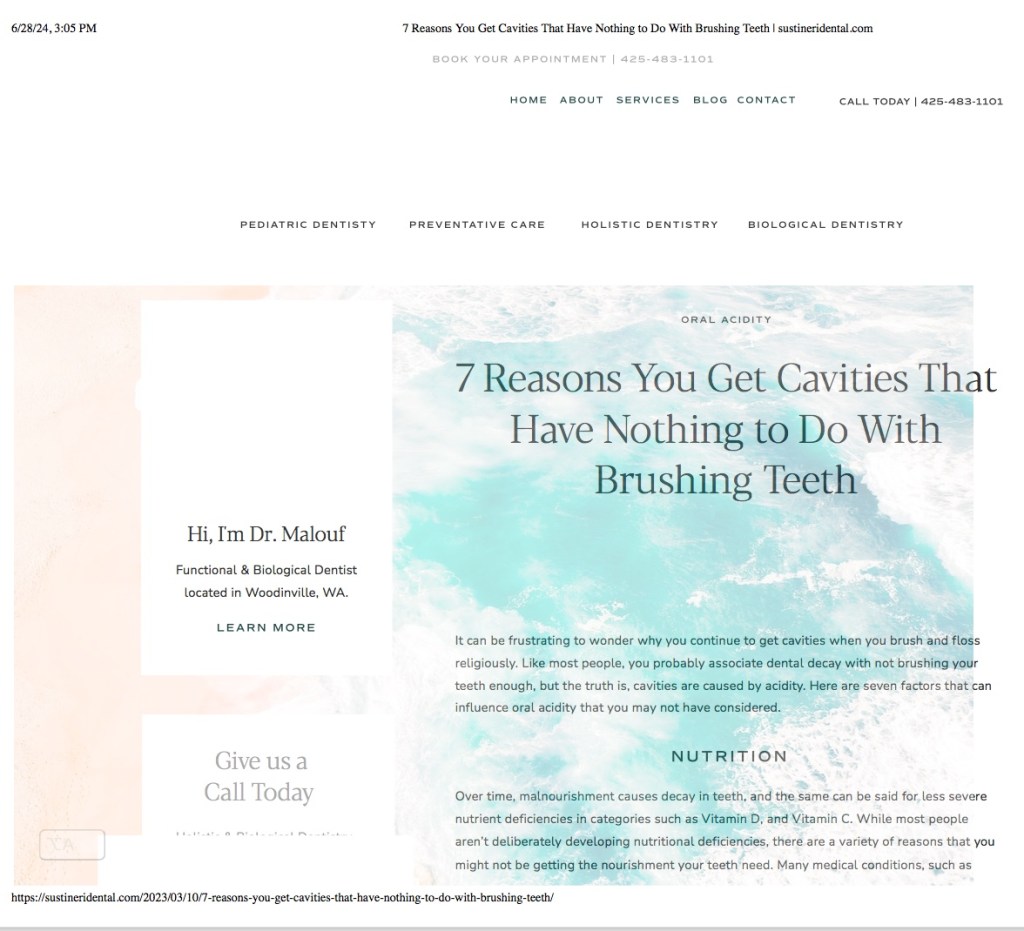 A clickable document